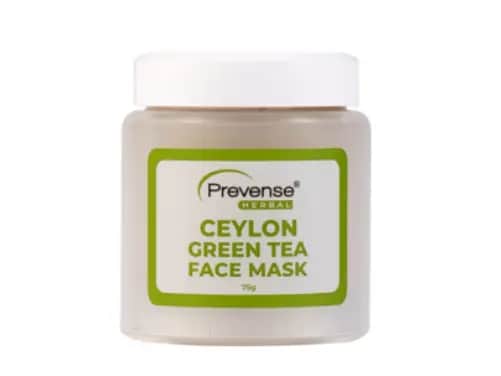Prevense Ceylon Green Tea Mask with applicator  - PREVENSE