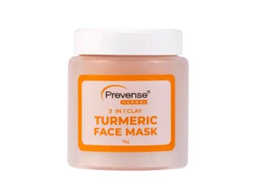 3 IN 1 CLAY TURMERIC MASK - PREVENSE