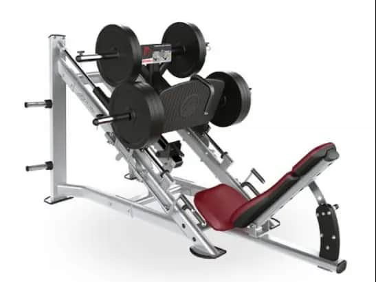 LINEAR LEG PRESS (2490X1550X1550MM) (1’S) - 285kg with Warranty : Frame 5 Years (No Coating)