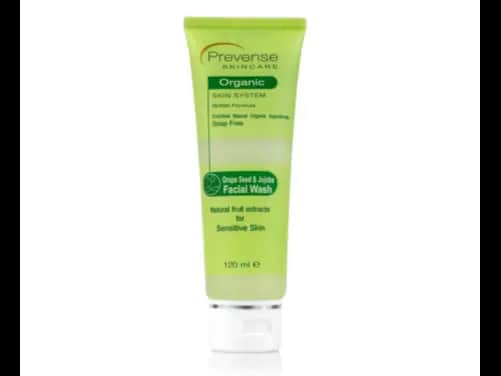 GRAPE SEED & JOJOBA FACIAL WASH FOR SENSITIVE SKIN120ml - PREVENSE