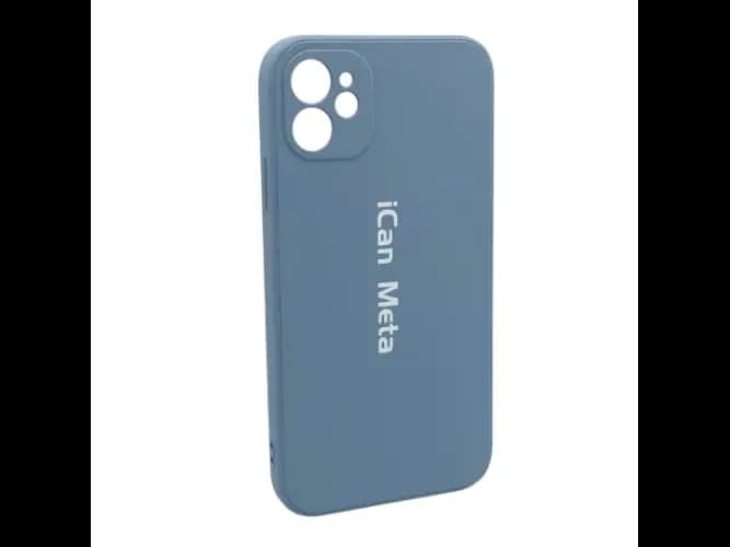iPhone 11 Haze blue color soft case phone cover/ Back cover