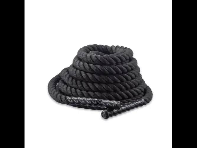 BATTLE ROPE 15MM BLACK 38MM
