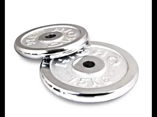 IRON WEIGHT PLATE - 0.5/0.75/1/1.25/1.5/2/2.5/3/5/10/15/20 KG sizes