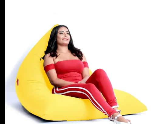 Teardrop Leather Beanbags