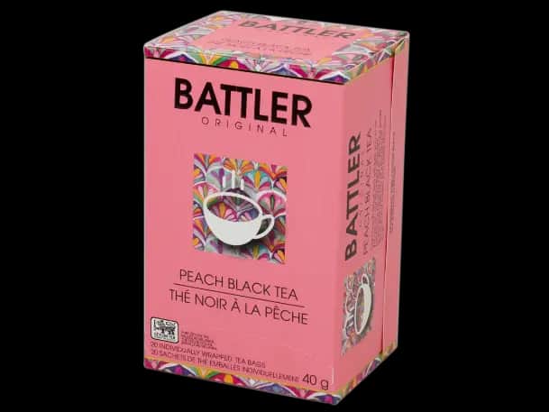 BATTLER ORIGINAL - ENVELOPE TEA BAG -PEACH BLACK TEA