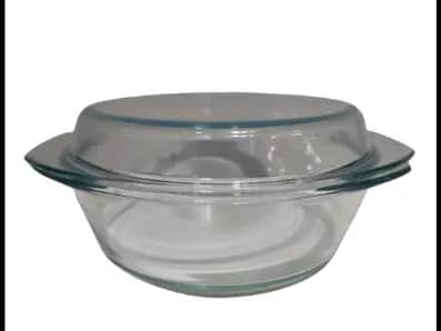 FENIX ROUND TEMPERED GLASS CASSEROLE 1.0L