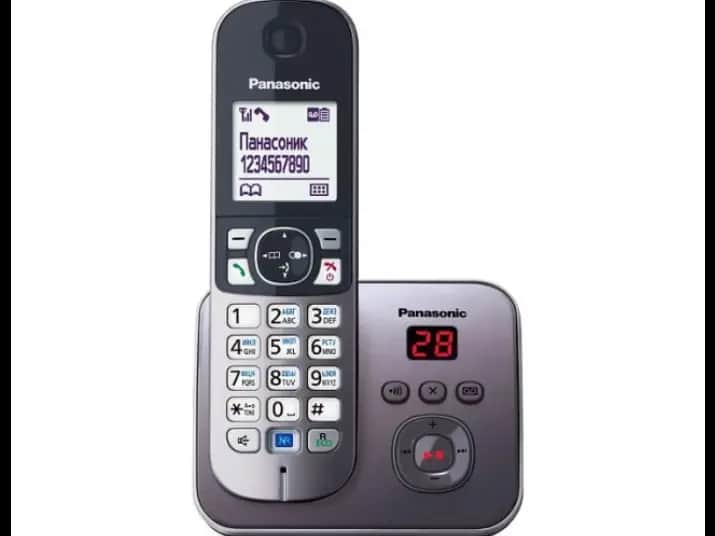 PANASONIC CORDLESS PHONE 6821 - Telephone Answering System with Message CounterAbout 30Minutes
