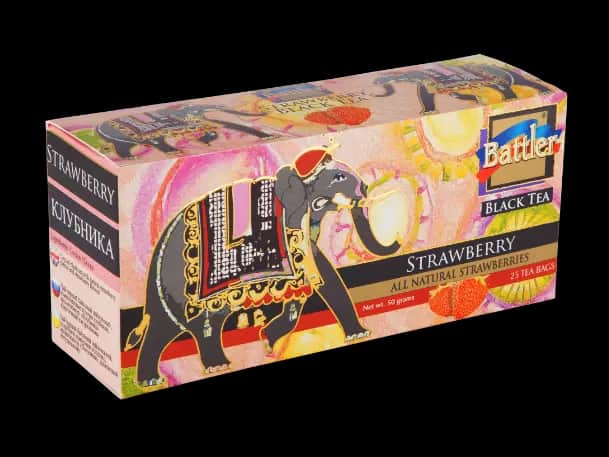 Battler - Tea bags - Ceylon Black tea with Strawberry