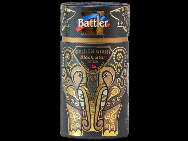 Battler - 30 Tea bags canisters - Black Star