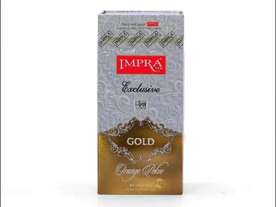 Impra Gold natural Black Tea OP (Big Leaf) 200 g Caddy