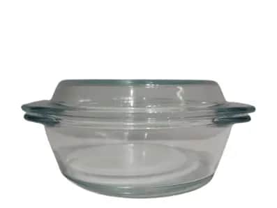 FENIX ROUND TEMPERED GLASS CASSEROLE 0.65L
