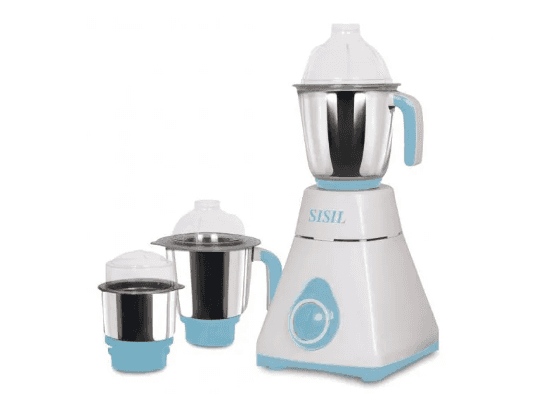 Sisil SL-T2-550 Mixer Grinder 550W with 1 year warranty