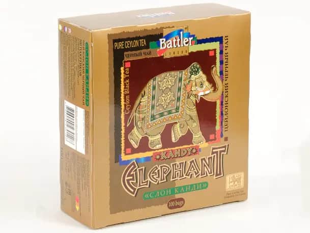 Battler - Tea bags - Ceylon Black Tea - KANDY ELEPHANT