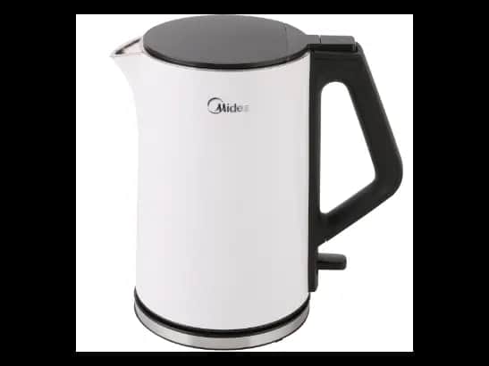 MIDEA PLASTIC DOUBLE WALL KETTLE 1.5L,1500W with one year warranty