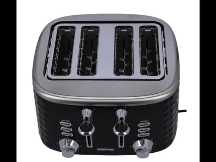 GEEPAS 4SLICE TOASTER MODEL 36537 - Geepas 4 Slice Bread Toaster