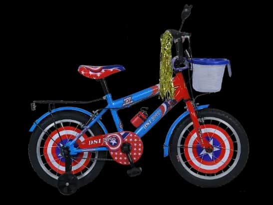 DSI bike 14'' BMX with MTB Pattern DSI Tyres