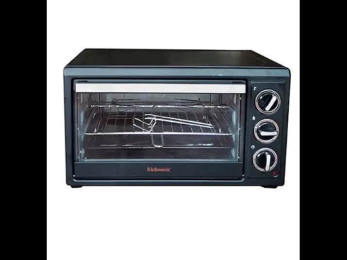 RICHSONIC OVEN MODEL RS051 -  16 Liter Capacity and Bake Pan, Bake Rack, Pan Handle, Rotisserie set