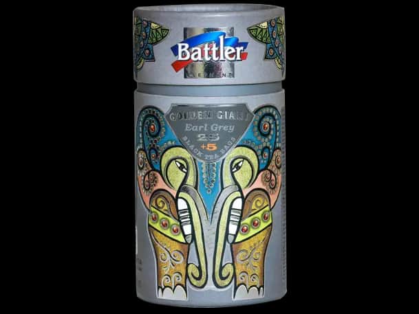 Battler - 30 Tea bags canisters - Silver Star
