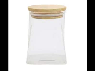 BOROSILICATE GLASS STORAGE GLASS 300ML LEAD FREE