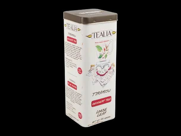 Tealia-Loose Tea in Tin TIRAMISU -100g