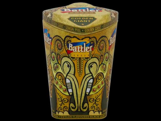 Battler - Tin Caddy - Ceylon Black tea WITH LEMON PEEL