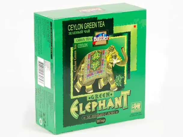 Battler - Tea bags - Ceylon Green Tea - GREEN ELEPHANT