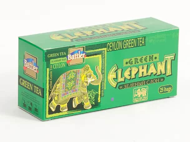 Battler - Tea bags - Ceylon Green Tea - GREEN ELEPHANT