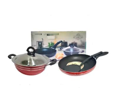 CAMY CLASSIC NONSTICK SET - HIGH QUALITY NON-STICK COATING FOR HEALTHY AND LIGHT FOOD