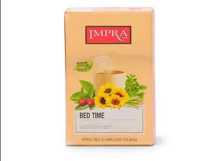 Impra Herbal Bed Time 1.3g X 20 Impra Herbal Infusions (20 Paper Enveloped Single Chamber Tea Bags)