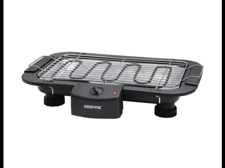 GEEPAS BBQ GRILL MODEL 877 -  Auto-Thermostat Control with Overheat Protection