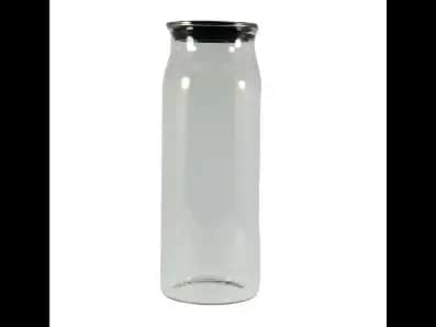 BOROSILICATE GLASS STORAGE JAR 1600ML - CRAFTED FROM HIGH-QUALITY LEAD FREE BOROSILICATE GLASS