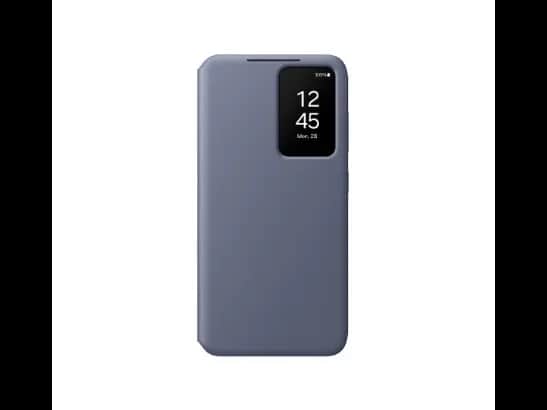 Samsung Smart View Wallet Case S24 with Black / Purple colour
