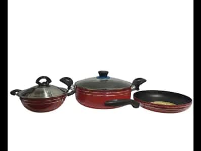 CAMY 5PCS COOKWARE SET - Easy Handling Easy to Clean Non Stick