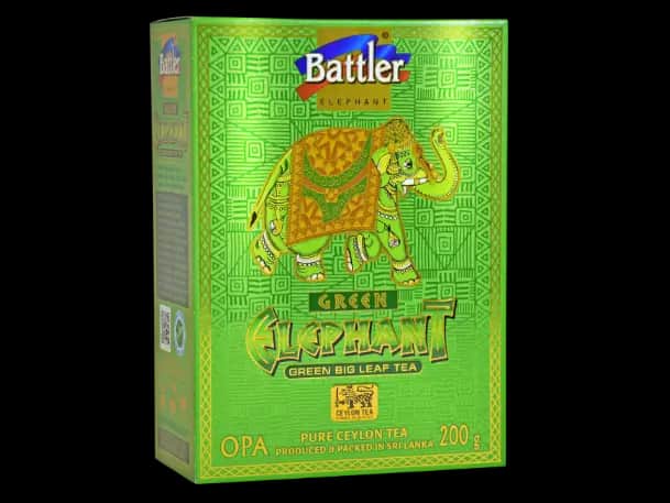 Battler-Leaf Tea-Ceylon Green Tea-GREEN ELEPHANT