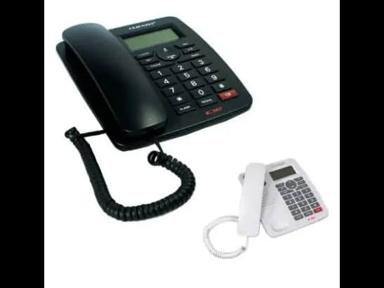 Oriental KX-T1577CID CID Land phone with LCD Display Caller ID Phone Telephone Corded Phone for Office and Home Purpose