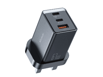 Mcdodo 67W GaN5 Mini Dual Type-C + USB Port Fast Charging Pro Adapter – CH-1551 – 6 Months Warranty