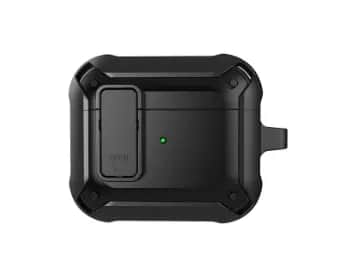 WIWU Mecha AirPods 3 Case Black - Material - TPU+PC+Metal