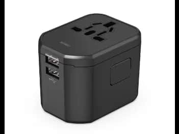 WIWU Universal Travel Adapter Wi-UA001 - compatible with outlets in over 200 countries & regions, With 6 Months Warranty