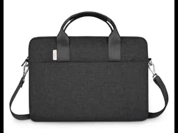 WIWU 15.6 Inch Minimalist Pro Laptop Bag For Laptops – Black - Water-resistant material