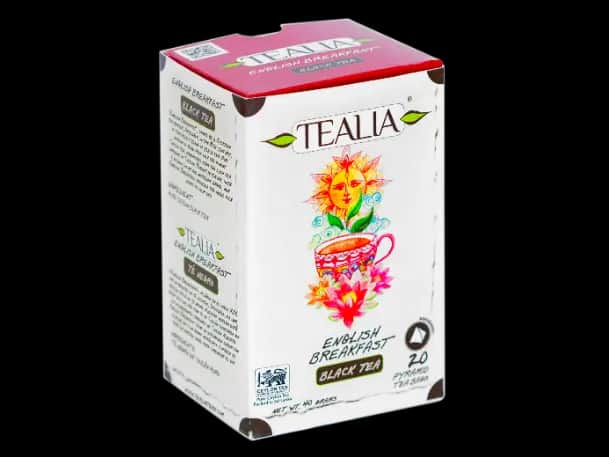 Tealia - Pyramid Tea bags Breakfast Tea（2g x 20）