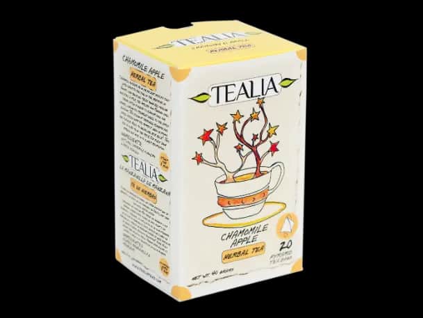 Tealia - Pyramid Tea bag CHAMOMILE APPLE（2g x 20）