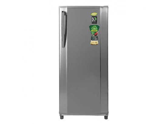 Singer GEO Refrigerator - GEO-182S-SV Single Door, 185L (Silver) 1 Year Manufacturer Warranty