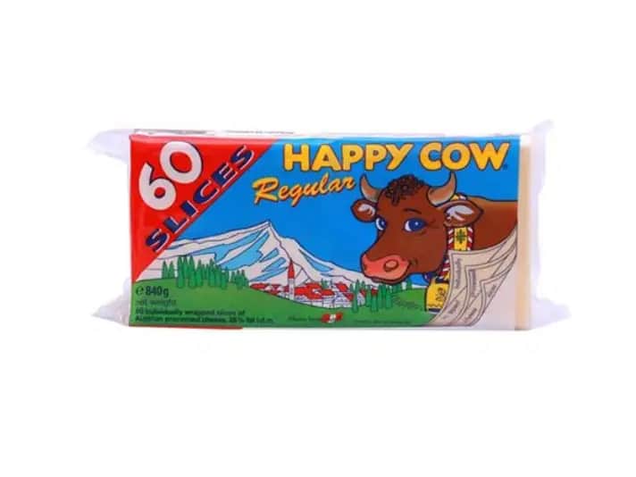 Happy Cow Regular Cheese Slices