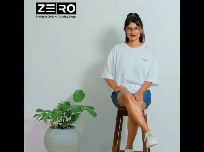 Ladies Oversized Baggy T-Shirts - White