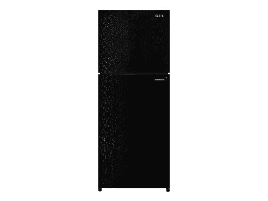 Sisil Inverter Refrigerator SL-INV-305G - Glass Finish, No Frost, Double Door, Inverter, 307L - 1 year warranty