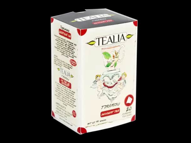 Tealia - Pyramid Tea bags TIRAMISU （2g x 20）