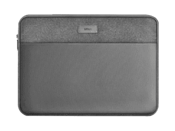 WIWU 16 inch Minimalist Laptop Sleeve – Gray - Water-resistant material
