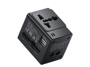 Mcdodo Universal Travel Adapter (2U) - compatible with outlets in over 200 countries & regions, With 6 Months Warranty