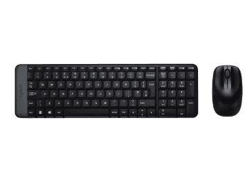 Logitech MK220 Wireless Keyboard And Mouse Combo Black - With 2 Years Warranty