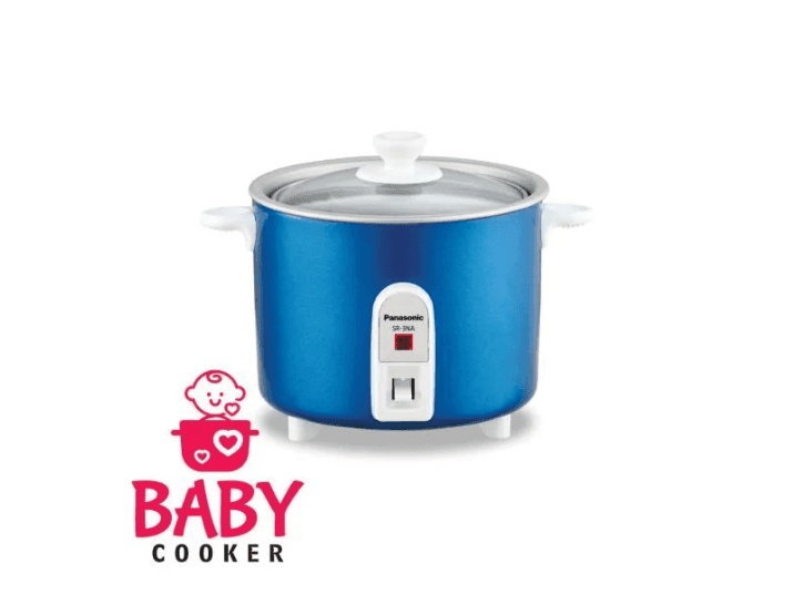 Panasonic Baby Rice Cooker 300ml Blue - PN-SR-3NABLU with 1 YEAR WARRANTY